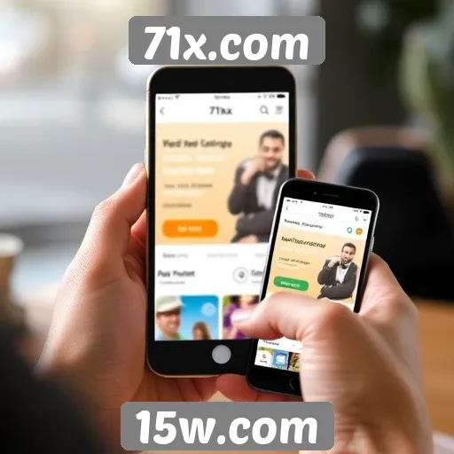 Avaliação da usabilidade do 71x.com em dispositivos móveis