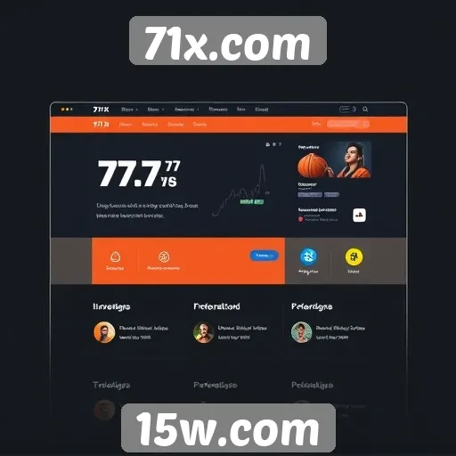Interface do usuário do site 71x.com e sua usabilidade
